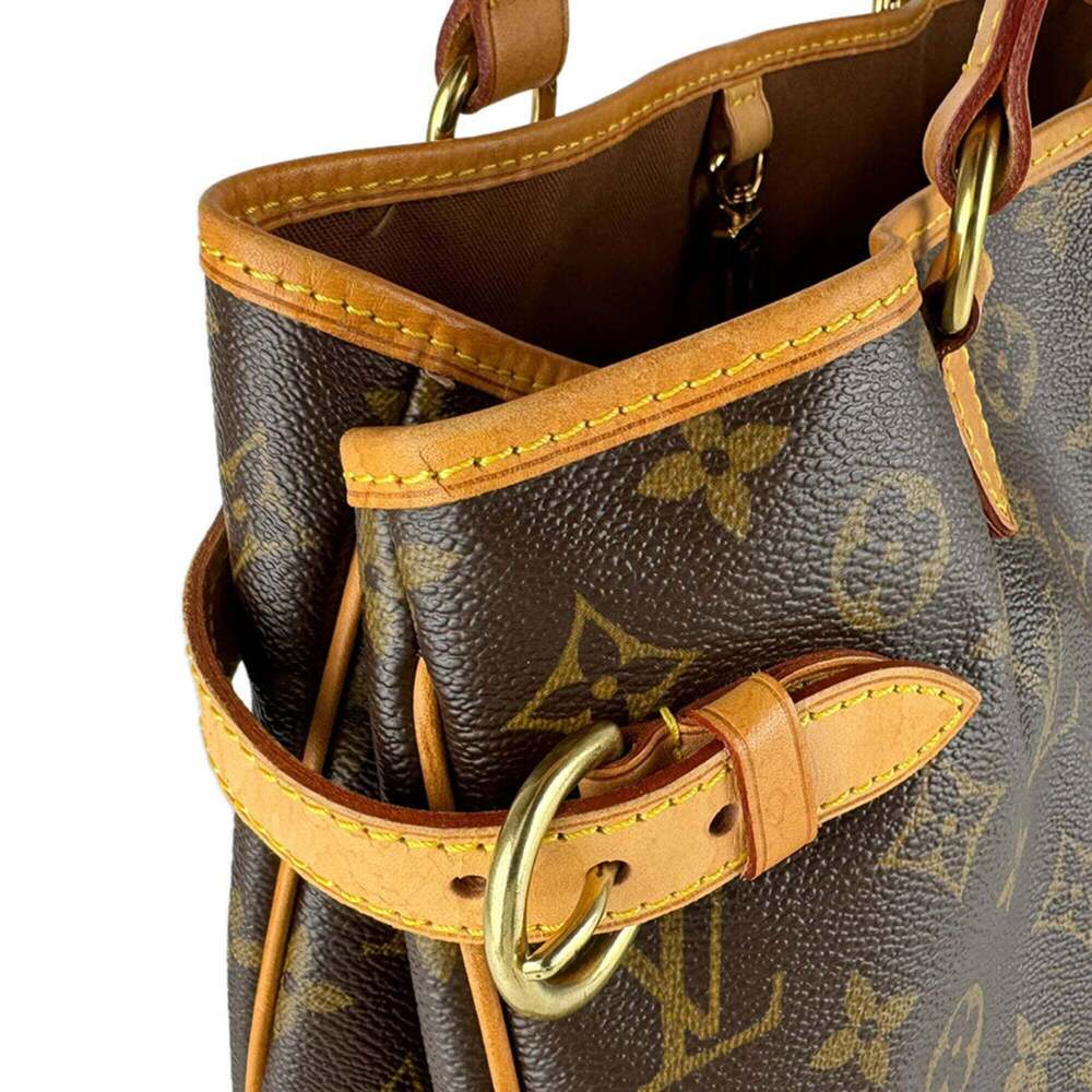 LOUIS VUITTON Brown Monogram Canvas Shoulder Bag - Picture 6 of 12